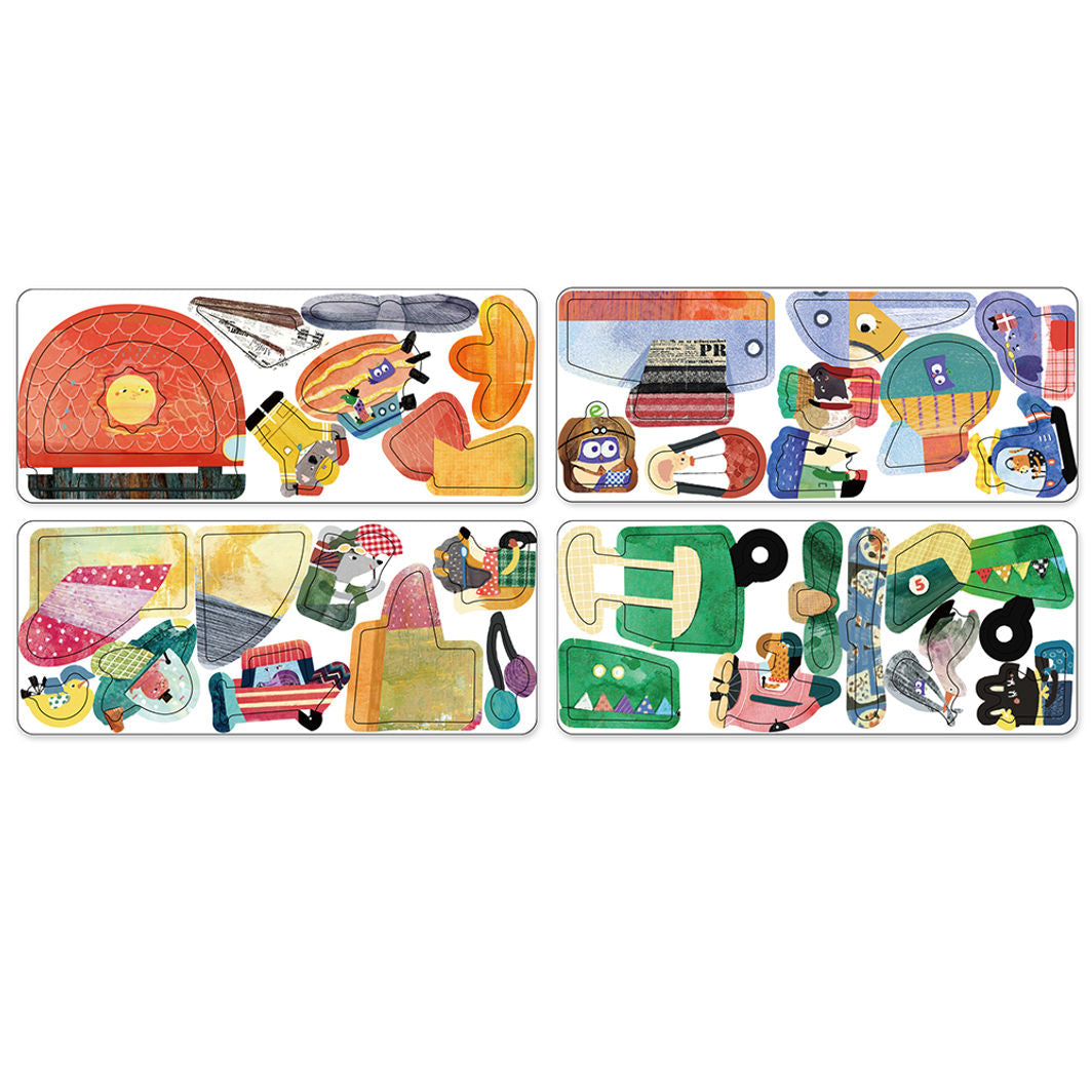 mierEdu Magnetic Travel Set, Airplanes