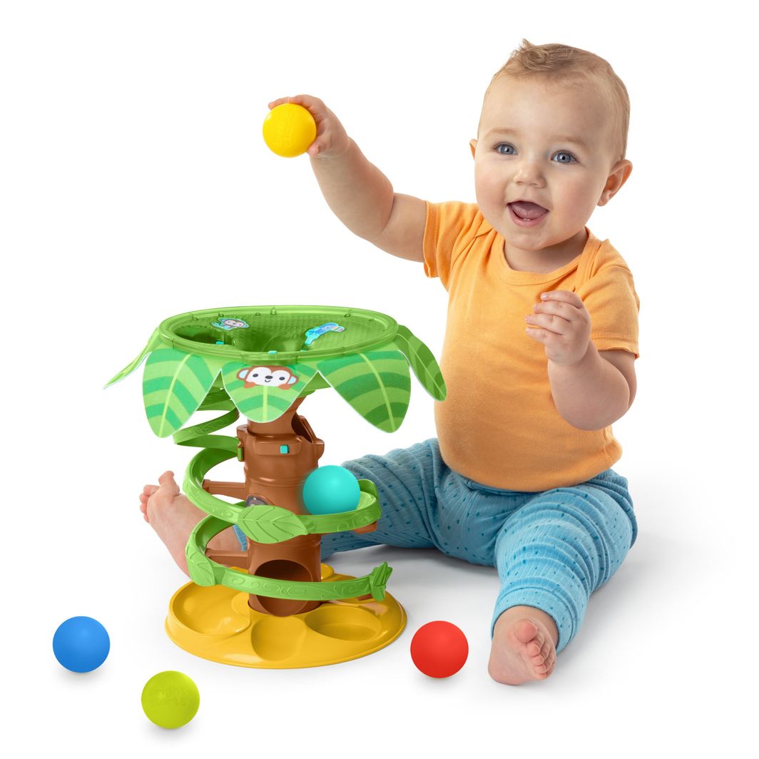 Bright Starts Baby Toy, Tropical Twirl™ Ball Track Toy