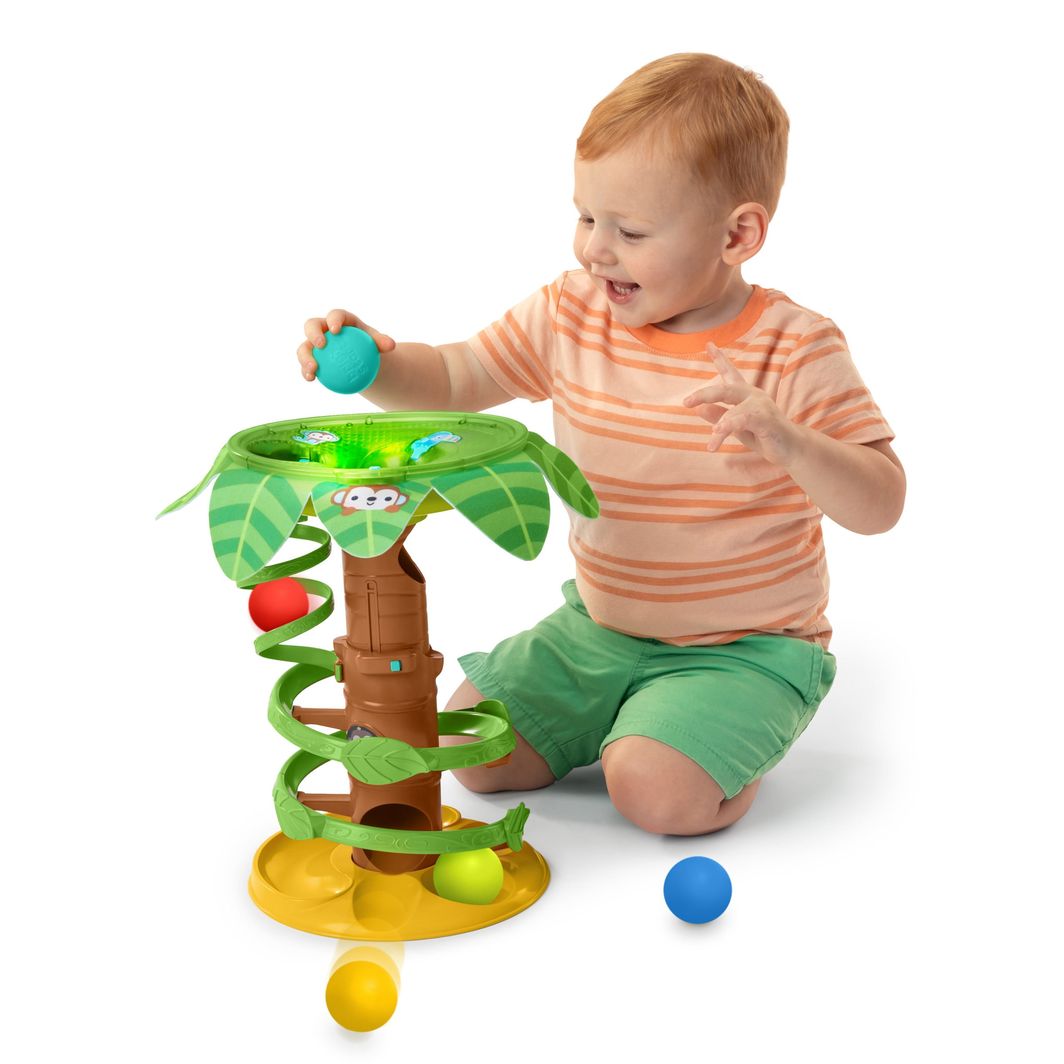 Bright Starts Baby Toy, Tropical Twirl™ Ball Track Toy