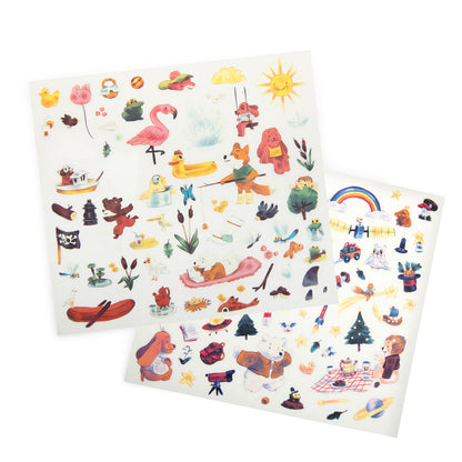 Moulin Roty - Transfer Stickers - La bande à Jojo