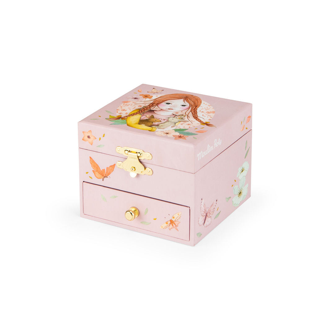 Moulin Roty - Jewelry Box with Music - Les Rosalies