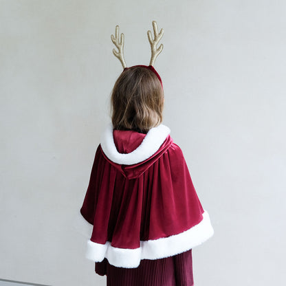 Mimi &amp; Lula Cape, Red Mrs. Claus