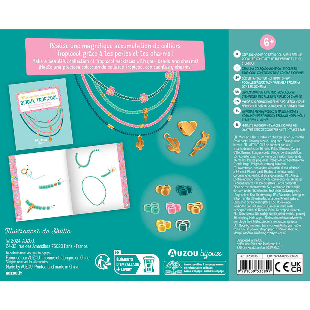 Auzou DIY Jewelry, Jewellery Factory - Tropical Jewelry
