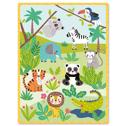 Auzou Wooden Memory Game, Wild Animals