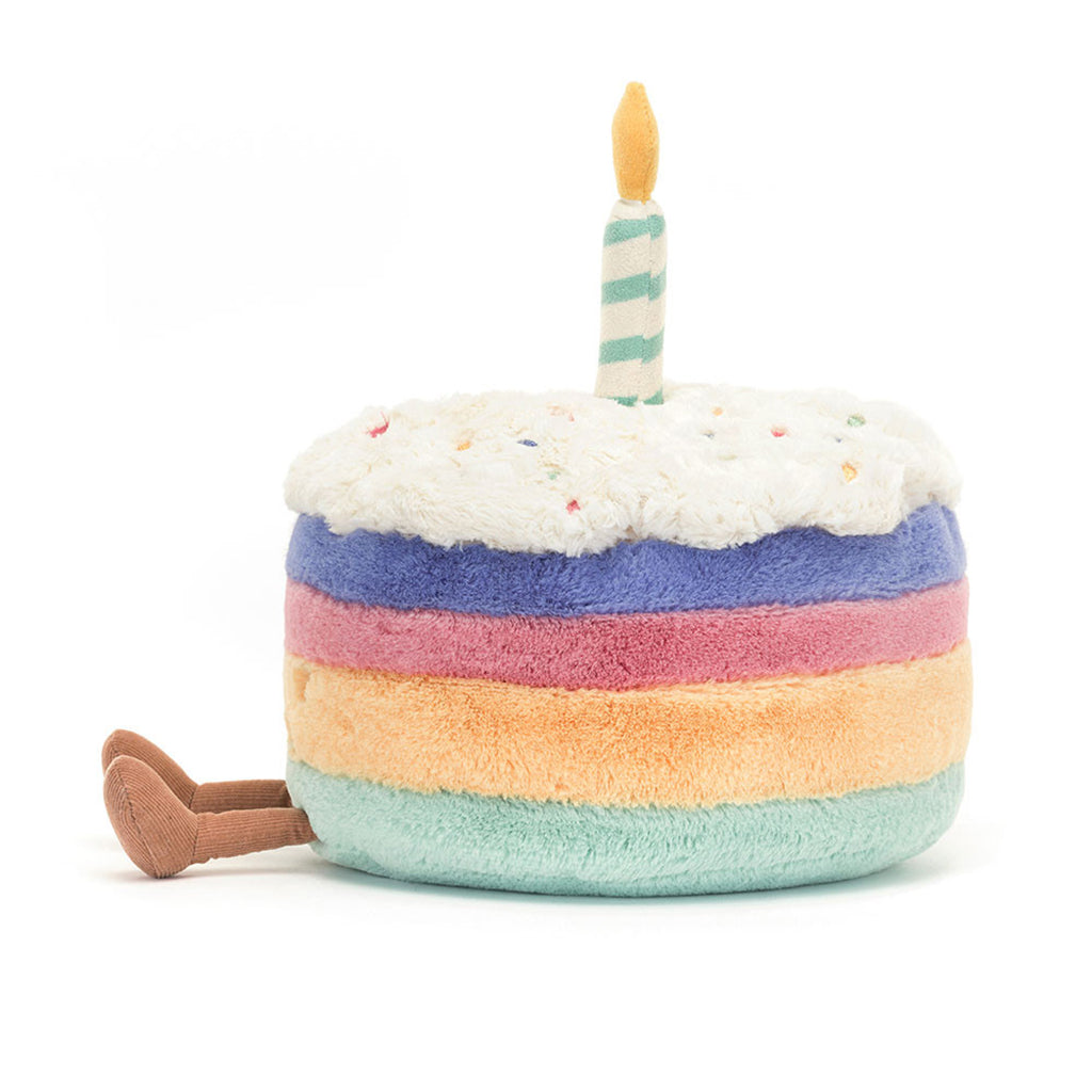 Jellycat Plush Toy, Amuseables Rainbow Birthday Gift
