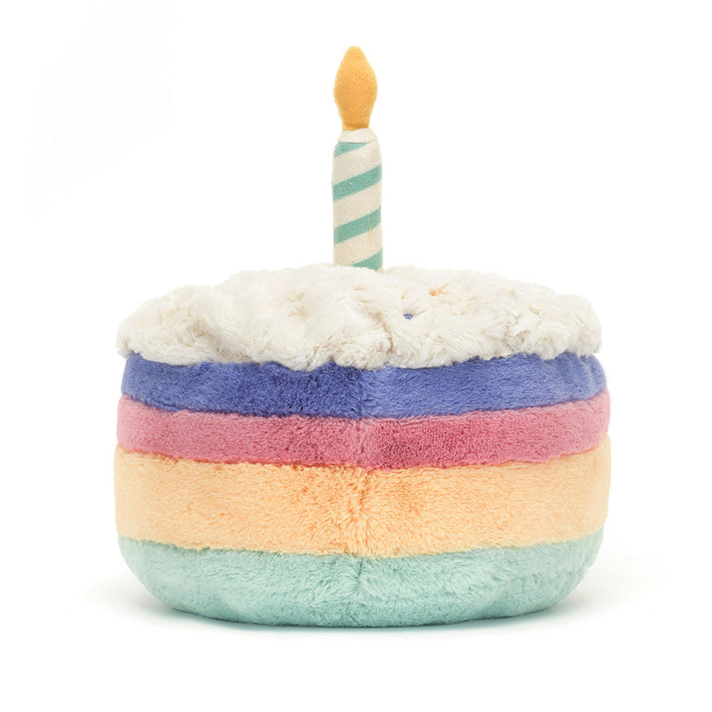 Jellycat Plush Toy, Amuseables Rainbow Birthday Gift