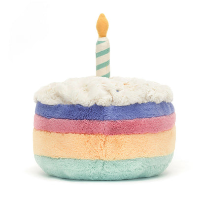 Jellycat Plush Toy, Amuseables Rainbow Birthday Gift