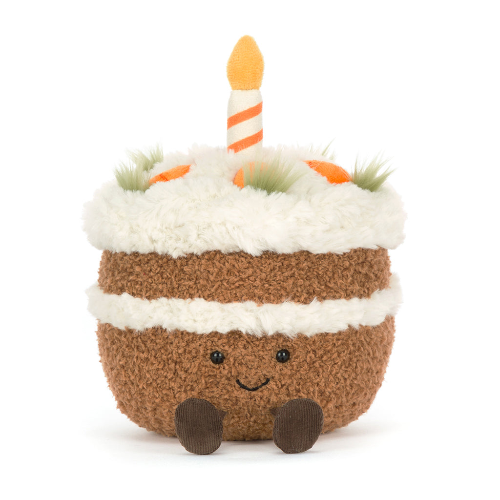 Jellycat Plush, Amuseables Carrot Cake - 15 cm