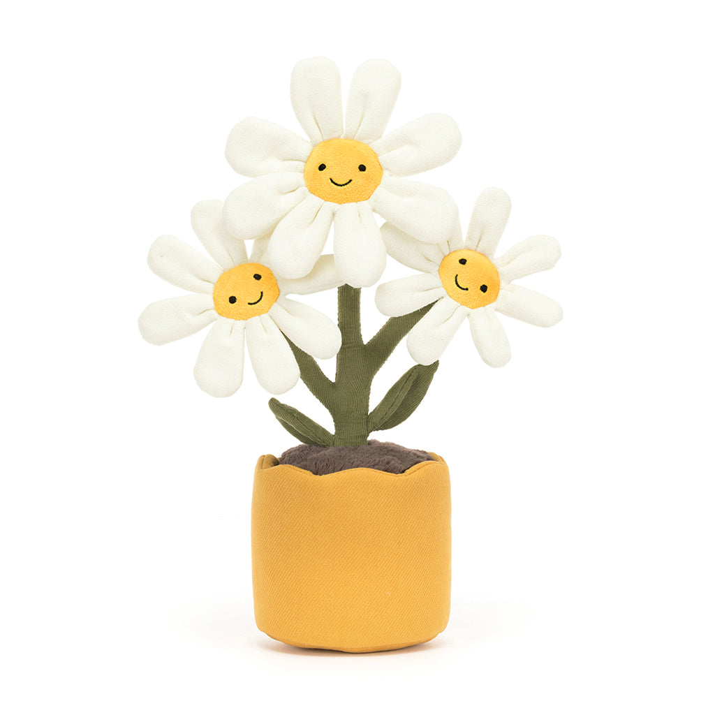 Jellycat Teddy Bear, Fun Plant, Amuseables Daisy – 34 cm