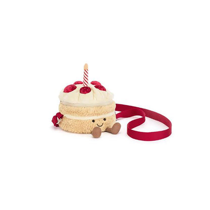 Jellycat børnetaske, Amuseables Birthday cake - 18 cm