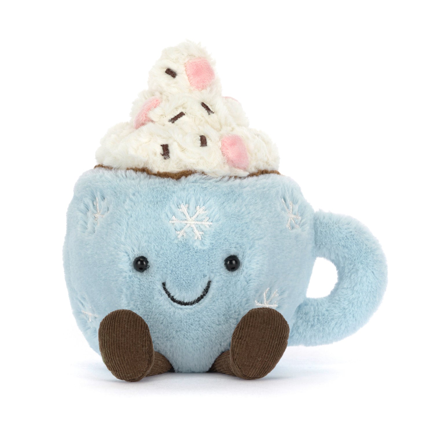 Jellycat Amuseable Plush Toy, Hot Chocolate with Marshmallows - 16 cm