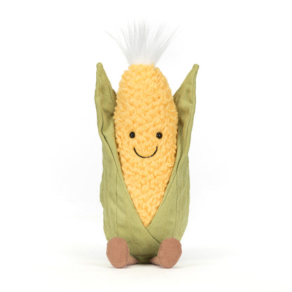 Jellycat Plush Toy, Amuseables Sweetcorn - 27 cm