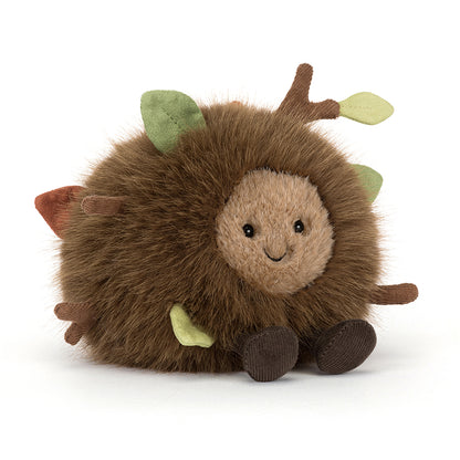 Jellycat bamse, Amuseables Mulshi Woodland floor - 13 cm