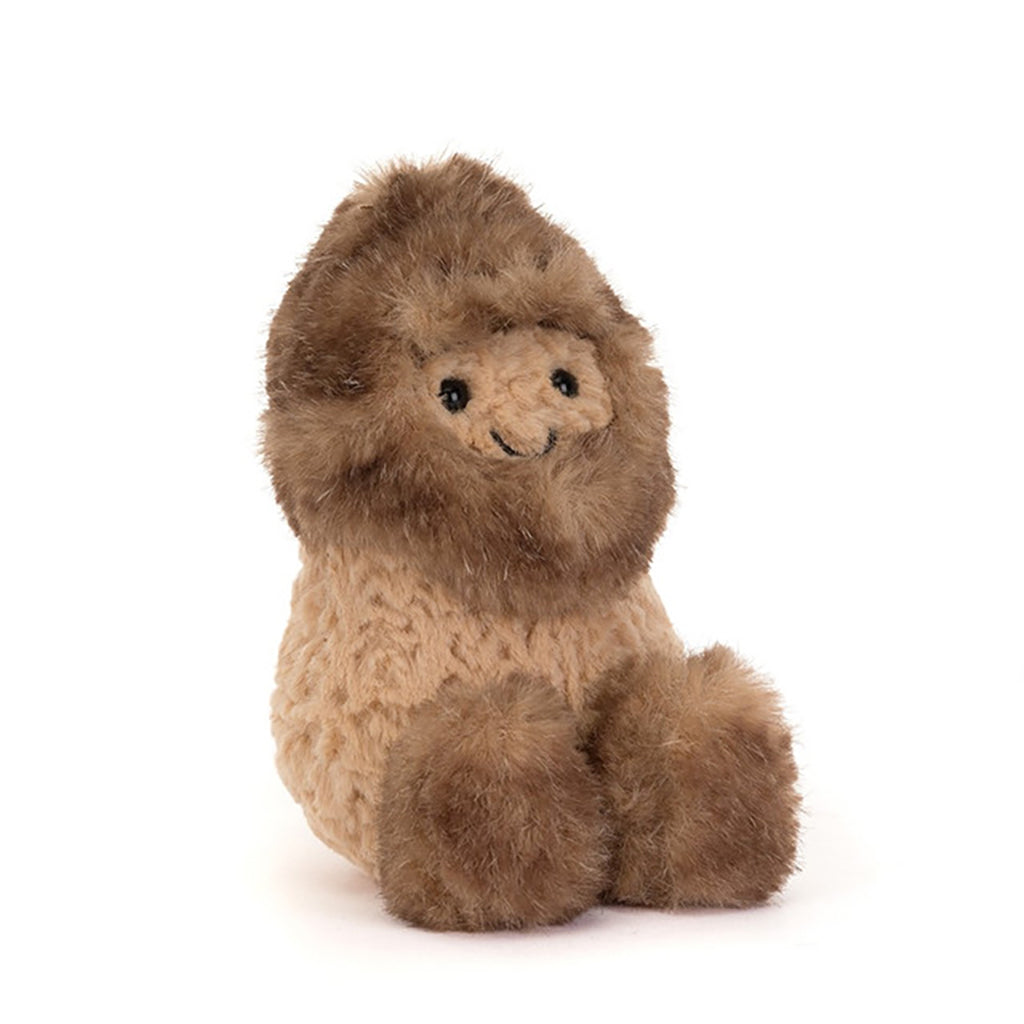 Jellycat bamse, Amuseables Peanut Yeti Outfit - 15 cm
