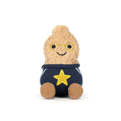 Jellycat Plush Toy, Amuseables Peanut Star Student Outfit - 15 cm
