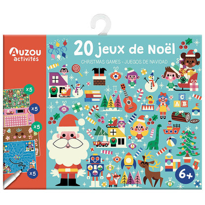 Auzou Activity Cards, 20 Christmas Challenges