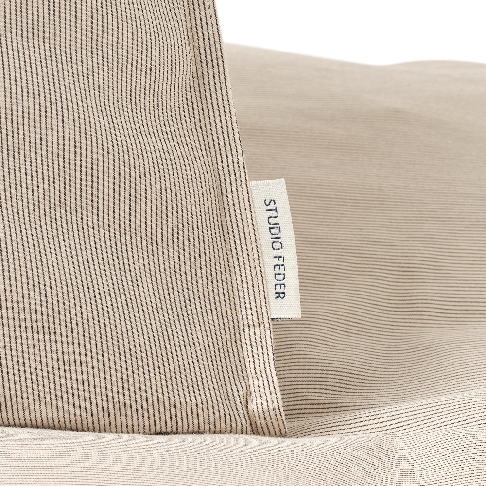 Studio Feder voksensengetøj, økologisk percale - Delicato