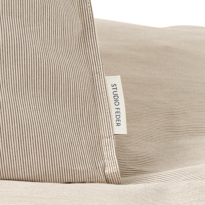 Studio Feder voksensengetøj, økologisk percale - Delicato
