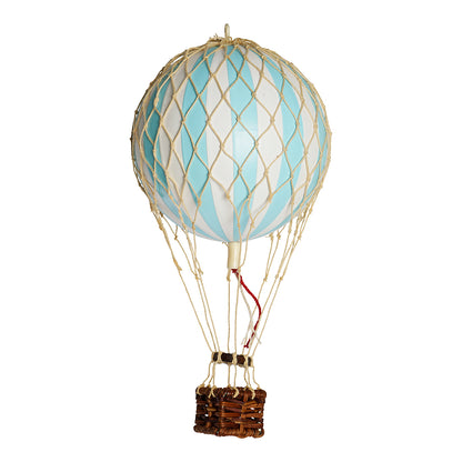 Light Blue Hot Air Balloon - 8.5 cm