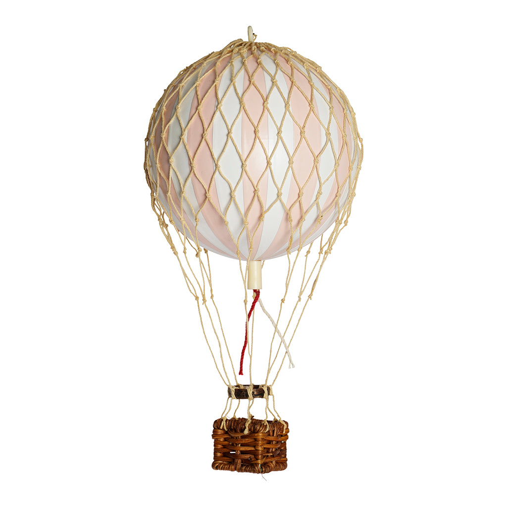 Hot Air Balloon, Soft Light Pink - 8.5 cm