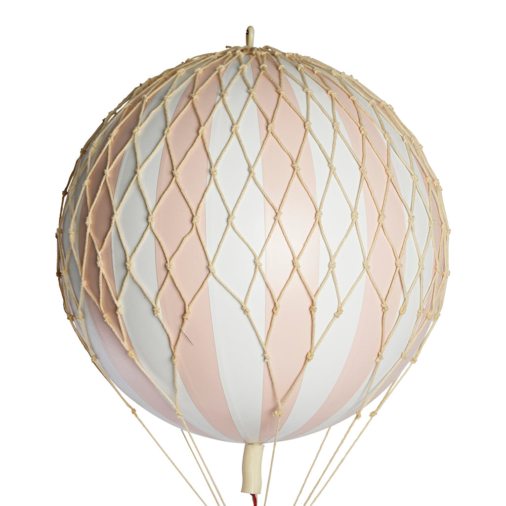 Hot Air Balloon, Soft Light Pink - 18 cm