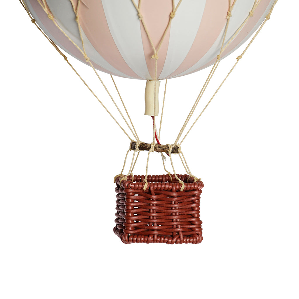 Hot Air Balloon, Soft Light Pink - 18 cm