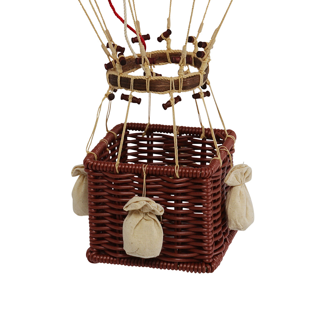 Velvet Red Balloon - H: 56 x D: 32 cm