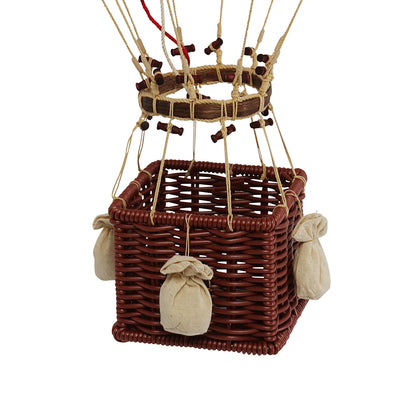 Velvet Red Balloon - H: 56 x D: 32 cm