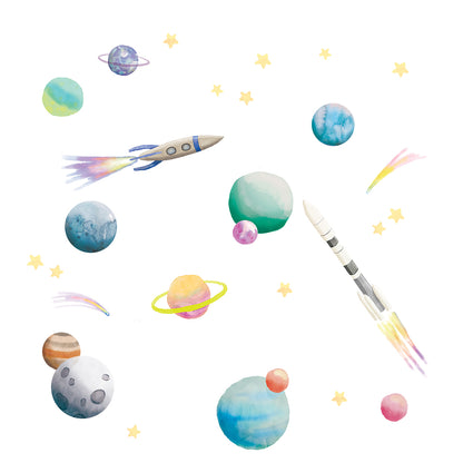 Mimi Lou Wall Sticker – Space