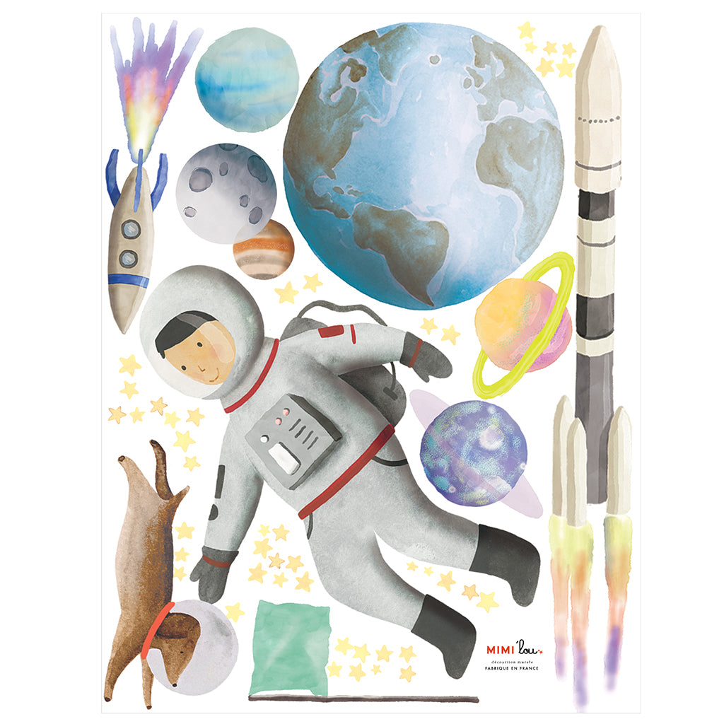 Mimi lou Wallsticker, Space