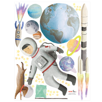 Mimi lou Wallsticker, Space