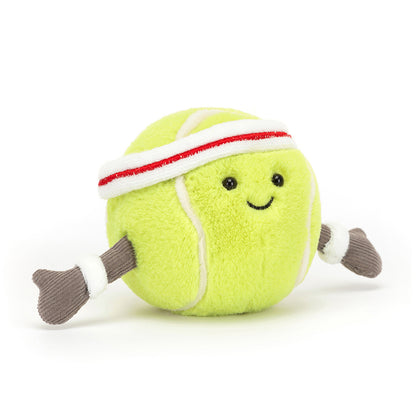 Jellycat Plush Toy, Amuseable Sports Tennis Ball - 9 cm
