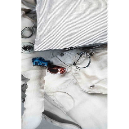 Snurk Organic Adult Bedding - Astronaut Grey Space