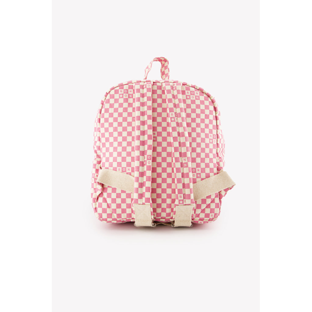 Bonton Backpack, Damier - Rose Clair