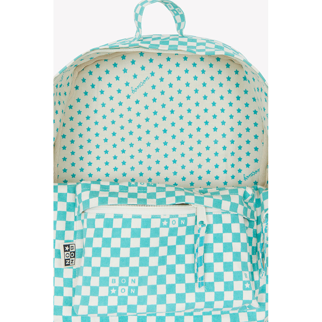Bonton Backpack, Damier - Blue Vintage