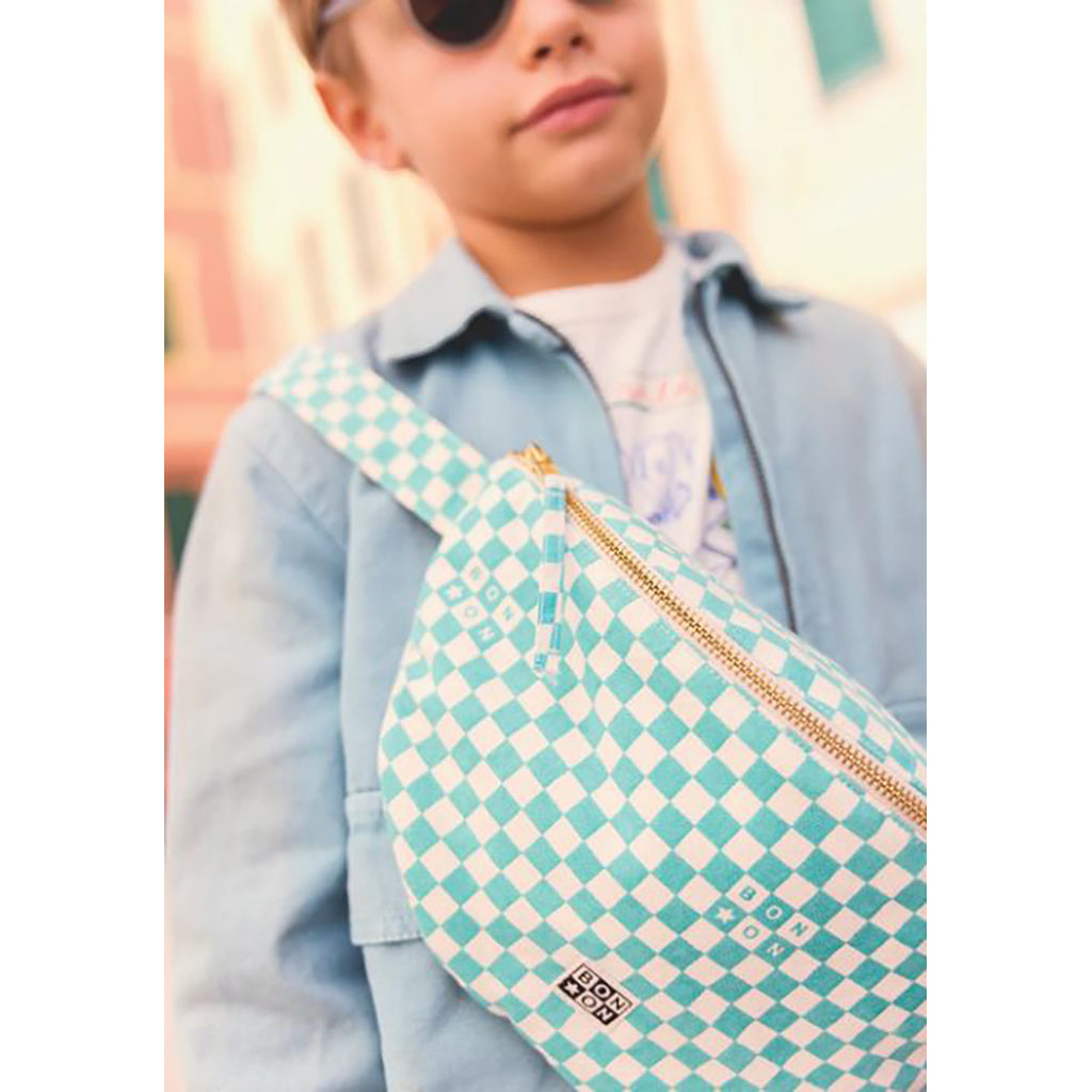 Bonton belt bag, Damier bleu Vintage