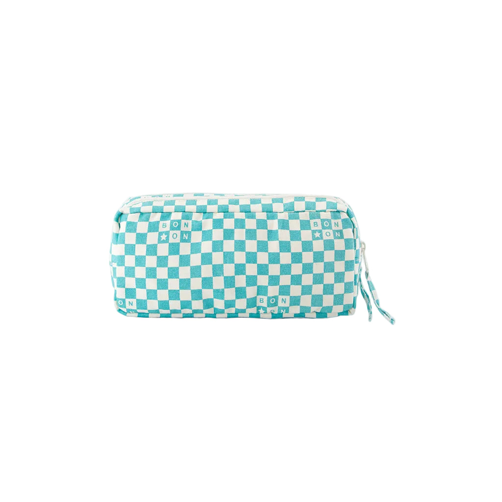 Bonton Pencil Case, Blue Vintage