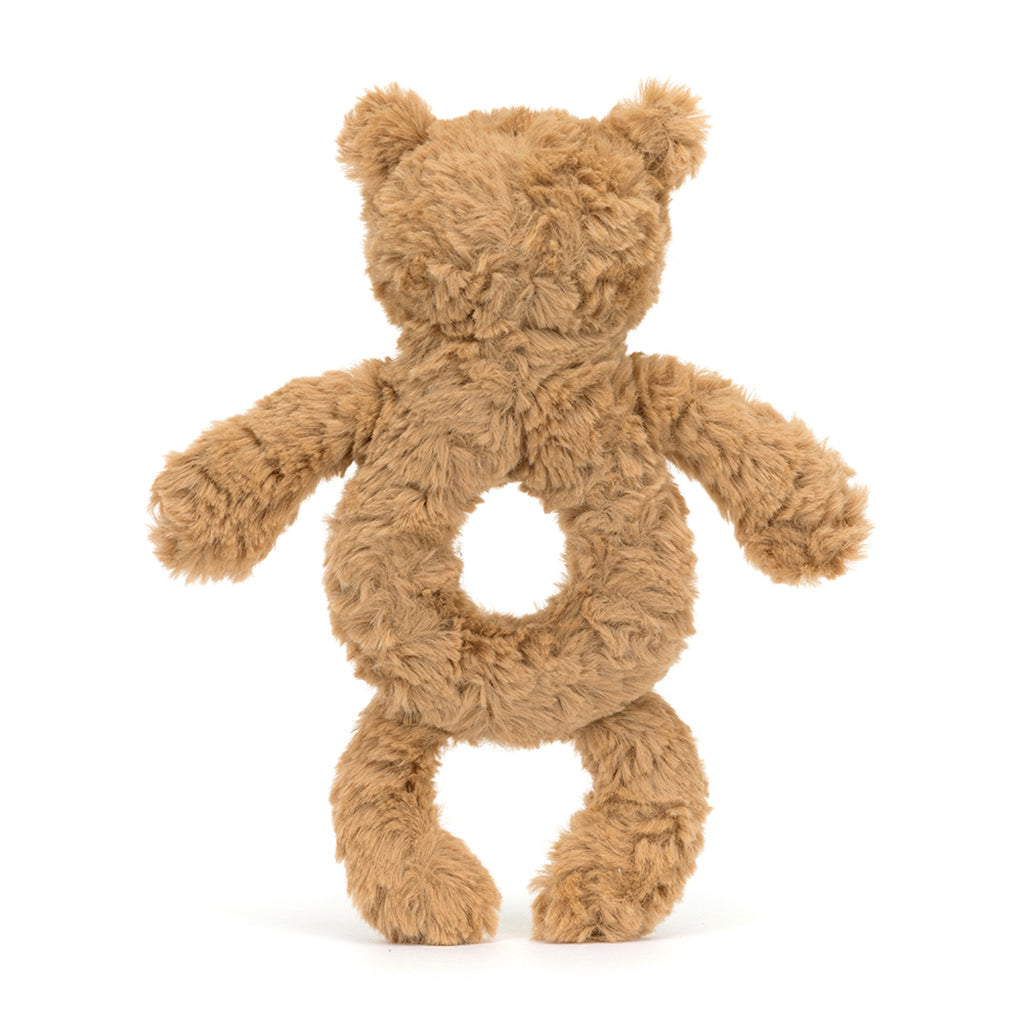 Baby Jellycat Ring Rattle, Bartholomew Bear - 15 cm