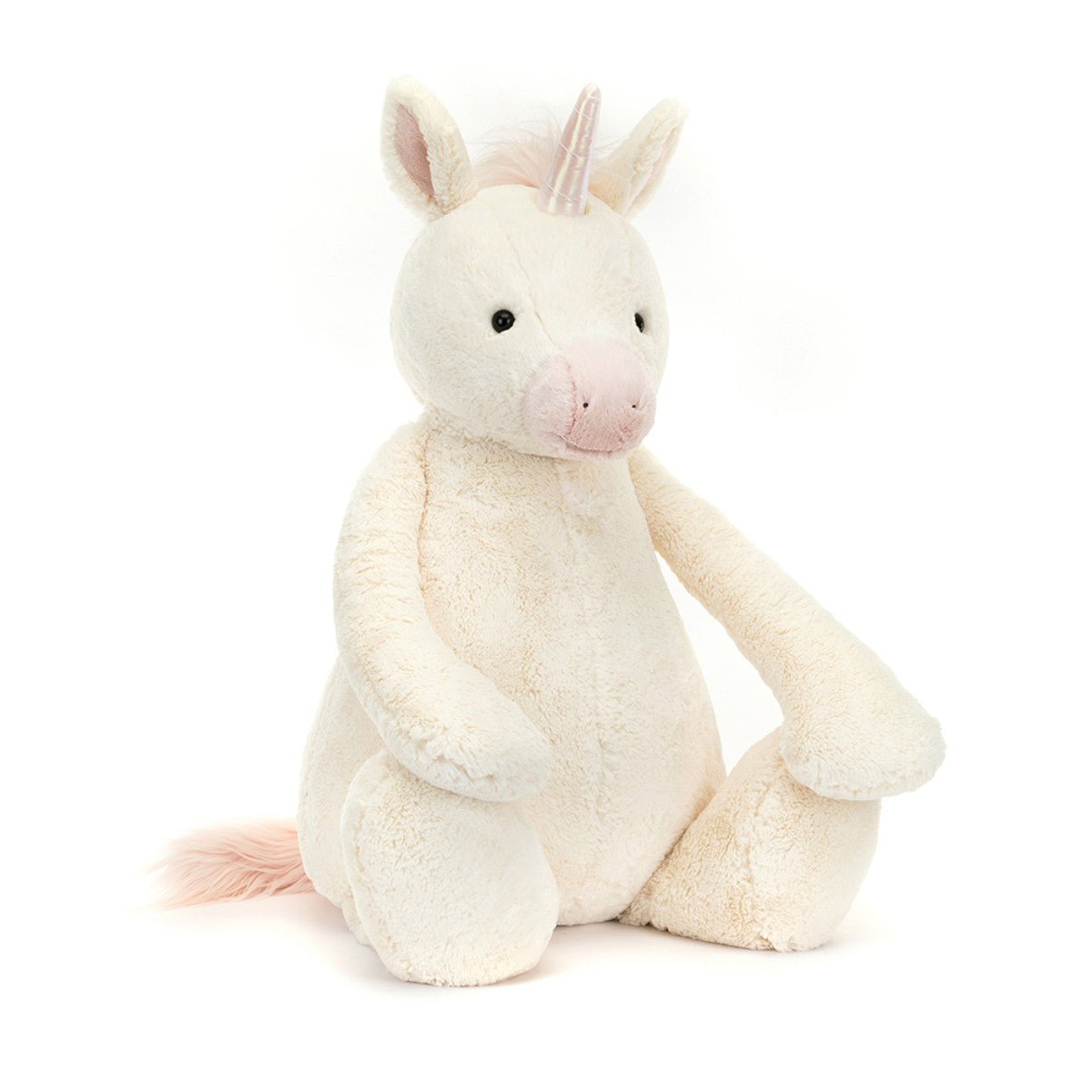 Jellycat Plush Toy, Bashful Unicorn, Extra Large Unicorn - 108 cm