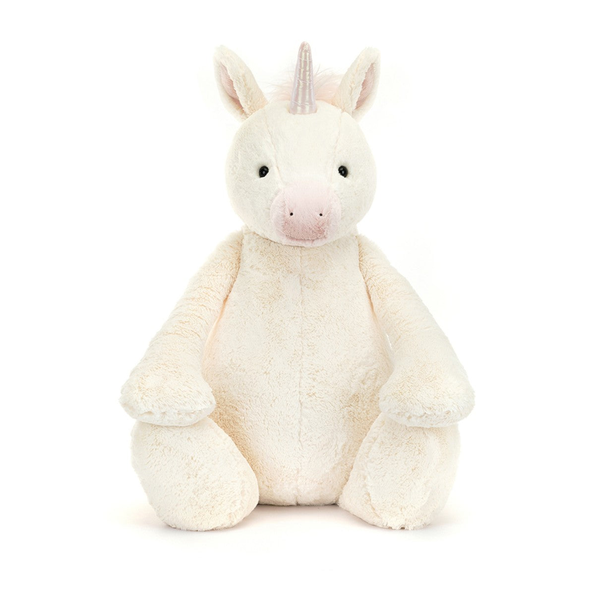 Jellycat Plush Toy, Bashful Unicorn, Extra Large Unicorn - 108 cm