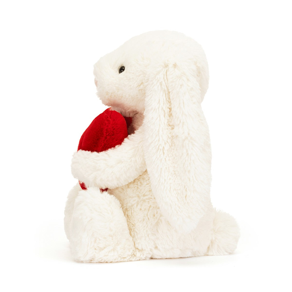 Jellycat plush toy, Bashful Creme Love with Heart - 31 cm