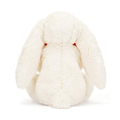 Jellycat plush toy, Bashful Creme Love with Heart - 31 cm