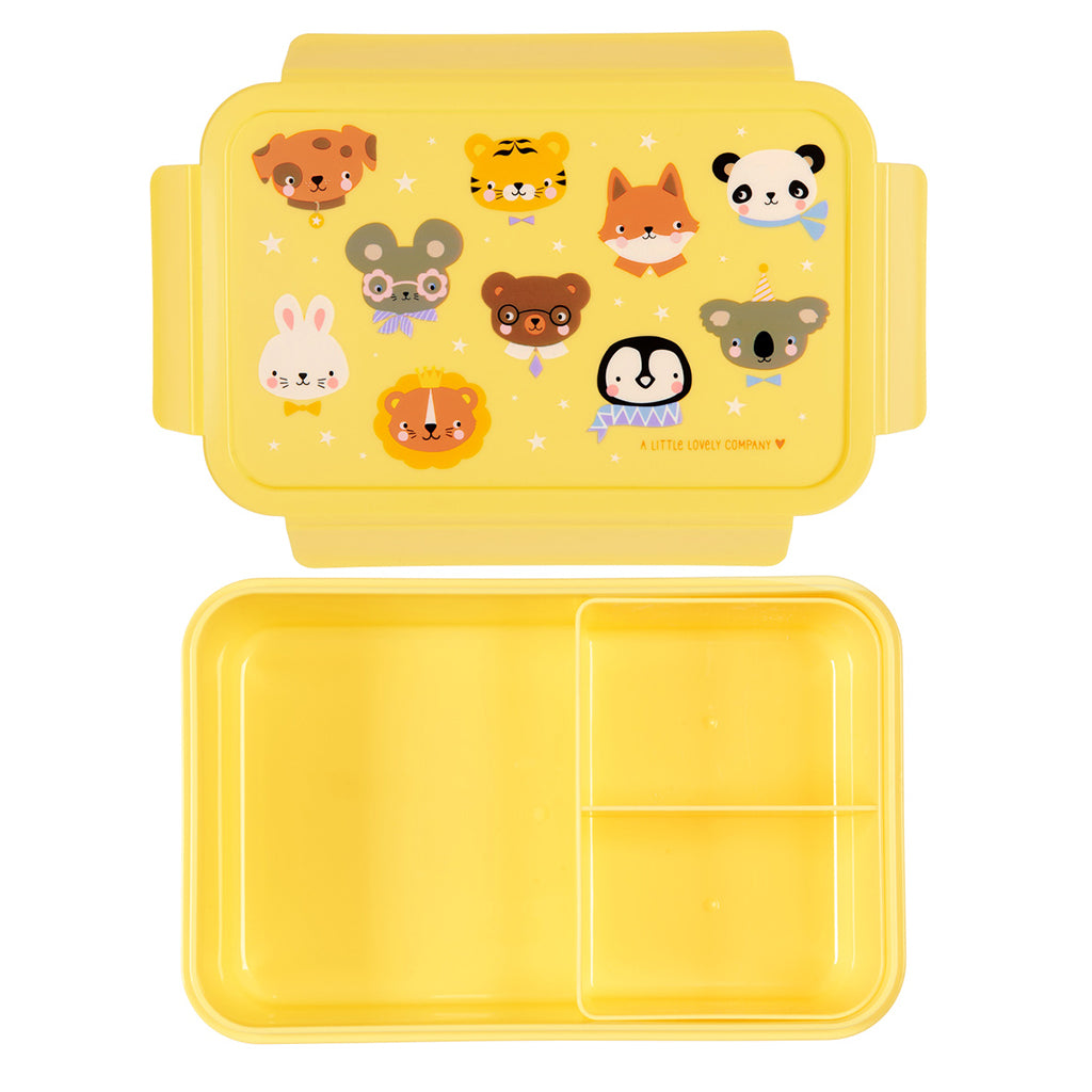 A Little Lovely Company Lunchbox, Bento - Animal Friends