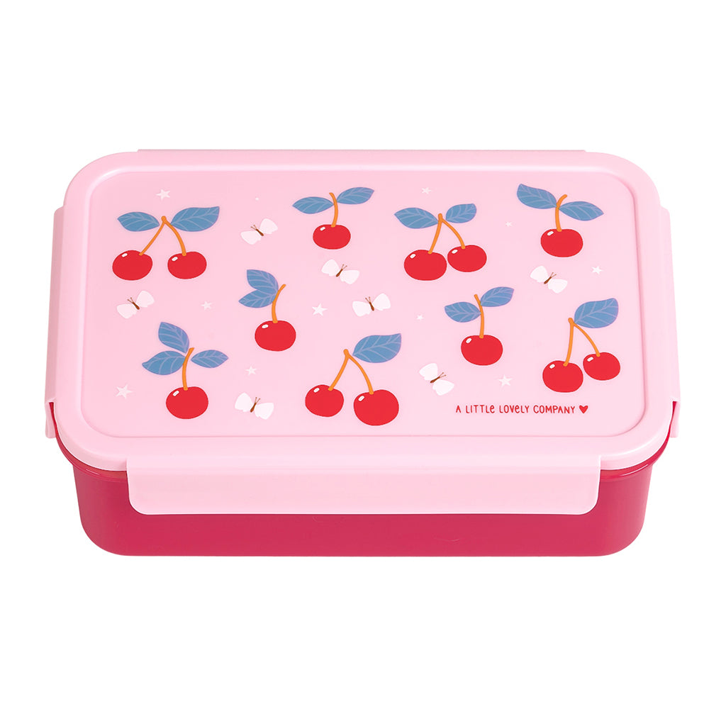 A Little Lovely Company Lunchbox, Bento - Cherry