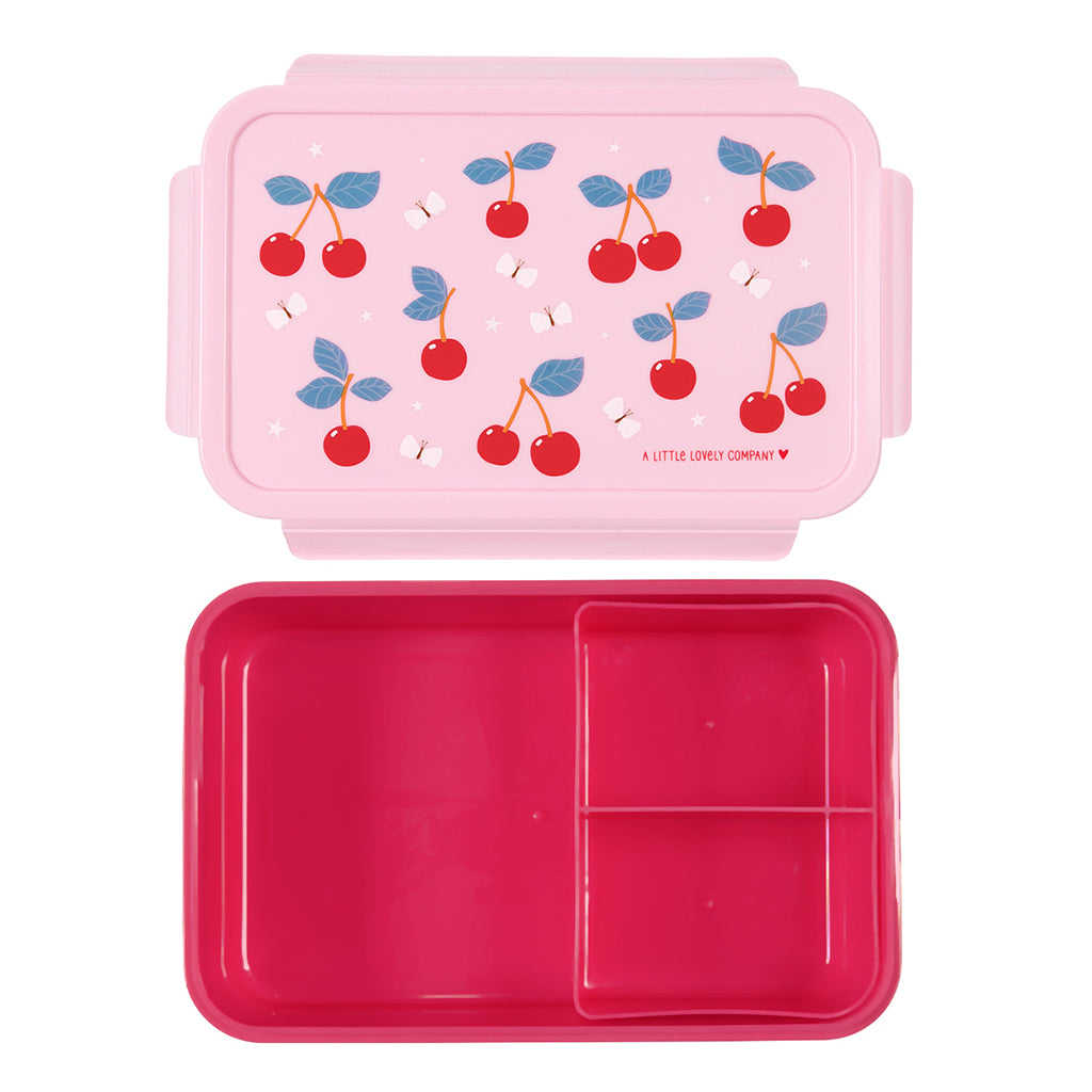 A Little Lovely Company Lunchbox, Bento - Cherry
