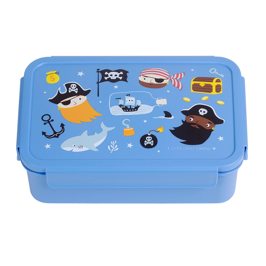 A Little Lovely Company Bento Lunchbox - Pirates
