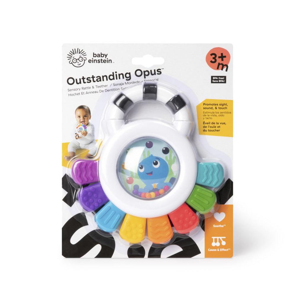 BABY Einstein Rattle, Outstanding Opus™ sensory rattle
