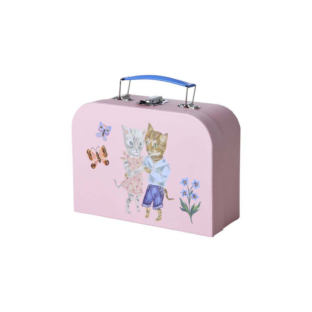 Rice Suitcase Set, 3 pcs, Pink - Nathalie Lété Print
