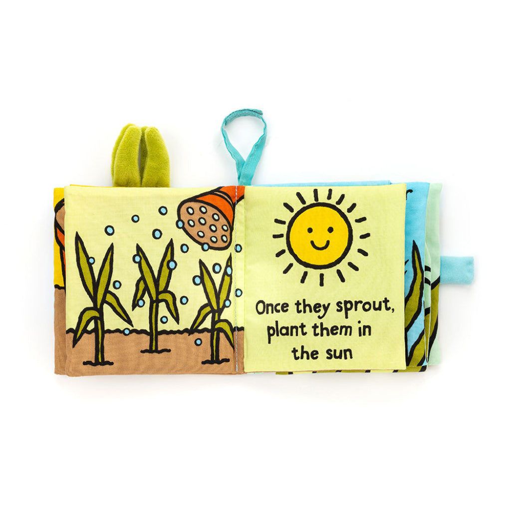 Jellycat Fabric Book, Sweetcorn