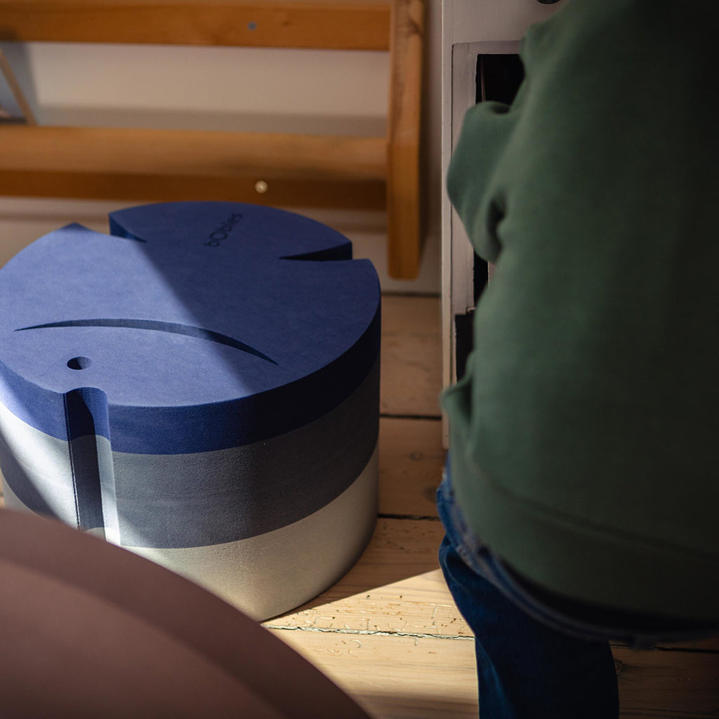 bObles Fish L, Cloudy Blue